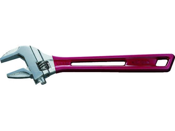 エビ ハイブリッドモンキーレンチ スケルトン レッド 245mm UM36R エビ ハイブリッドモンキーレンチ スケルトン レッド 245mm UM36R
