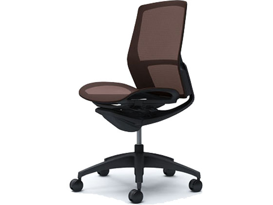 オカムラ フィノラ ミドルバック 座メッシュ 肘無し Dブラウン C731MR オカムラ フィノラ ミドルバック 座メッシュ 肘無し Dブラウン C731MR
