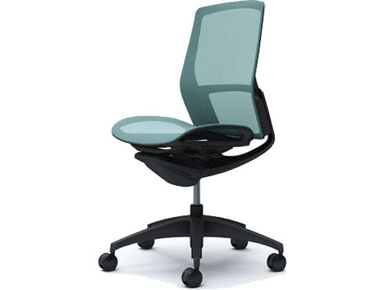 オカムラ フィノラ ミドルバック 座メッシュ 肘無し セージ C731MR オカムラ フィノラ ミドルバック 座メッシュ 肘無し セージ C731MR
