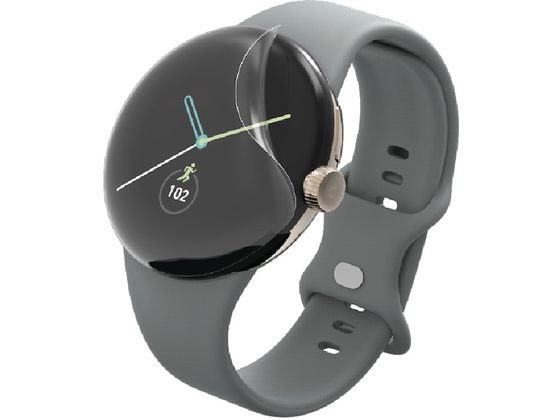 エレコム Google Pixel Watch 2 フィルム 2枚 SW-PI221FLAPKRG エレコム Google Pixel Watch 2 フィルム 2枚 SW-PI221FLAPKRG