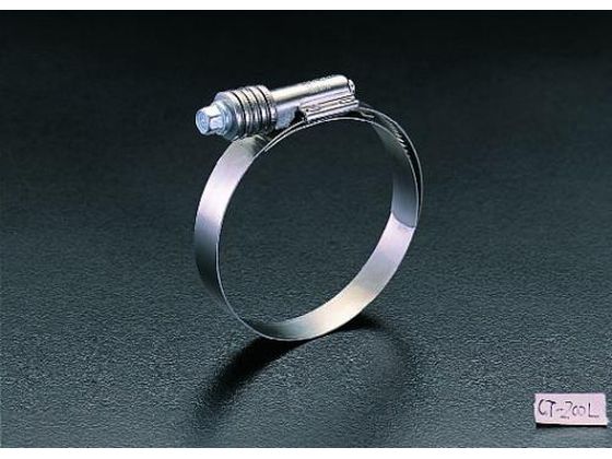 エスコ [コンスタント・トルク] クランプ ステンレス製 197-219mm