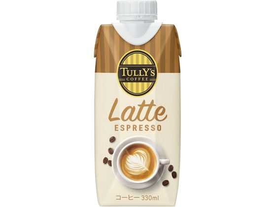 伊藤園 TULLY'S COFFEE LATTE エスプレッソ 330ml 伊藤園 TULLY'S COFFEE LATTE エスプレッソ 330ml
