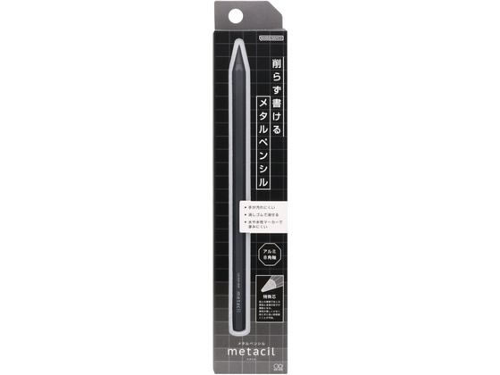 サンスター文具 メタシル metacil メタルペンシル メタリックグレー S4482646