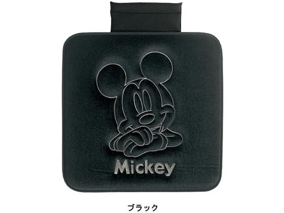 ボンフォーム ミッキープレスベロア シングルクッション (角) 5590-02BK