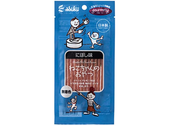 アスク グルーミー ねこちゃんのおやつ にぼし味 20g