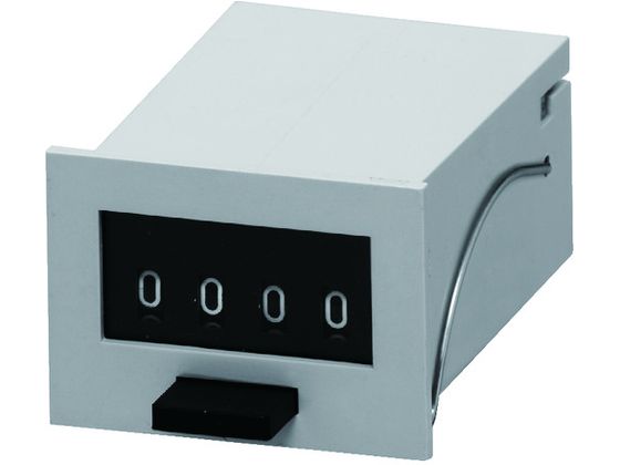 ライン精機 電磁カウンター(リセットツキ)4桁 MCF-4X AC100V