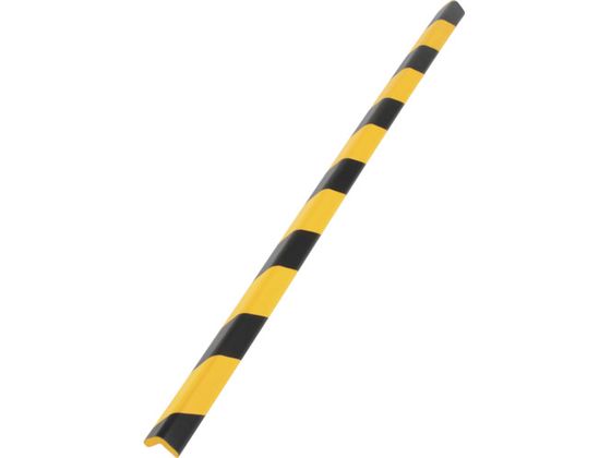 TRUSCO 安心クッションL字型小 黒・黄 10本入り T10AC-100