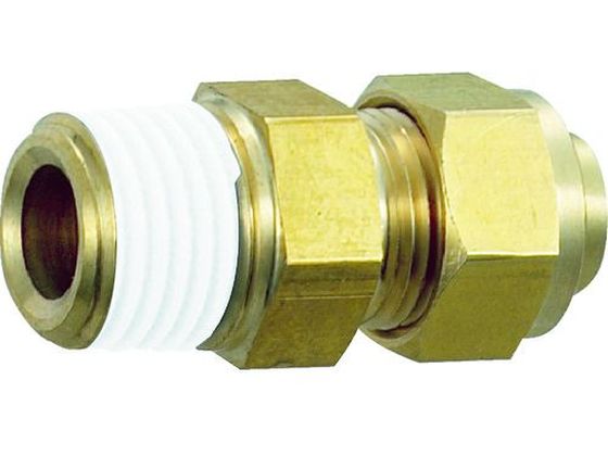 TRUSCO クイックシール継手 コネクタ φ8 呼びR1／4 TSA-8-02C