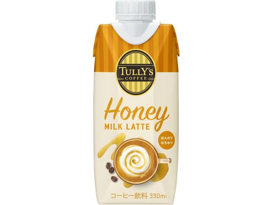伊藤園 TULLY'S COFFEE ハニーミルクラテ 330ml 伊藤園 TULLY'S COFFEE ハニーミルクラテ 330ml