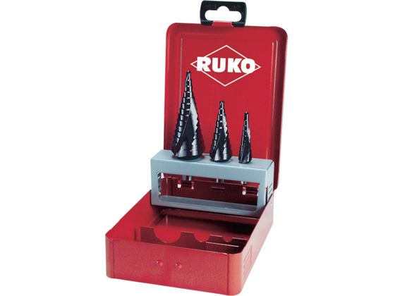 RUKO 2枚刃スパイラルステップドリル 20mm チタンアルミニウム 101051F