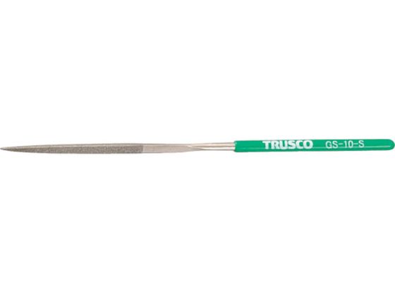 TRUSCO ダイヤモンドヤスリ 精密用 10本組 三角 GS-10-S TRUSCO ダイヤモンドヤスリ 精密用 10本組 三角 GS-10-S