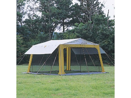 キャプテンスタッグ レジーナメッシュタープセット(キャノピー付き