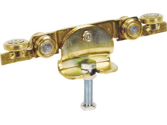 ●型番：25HE-4WHB-A●耐荷重（kg／個）：240 ●適用レール：25号 ●品名：自動扉用複車●欧州規格EN1527適合品●スチール（電解めっき処理） ●ナイロン
