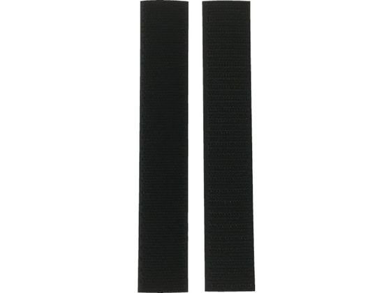 ユタカメイク マジックテープ アイロンワンタッチ 25mm×15cm ブラック G-86