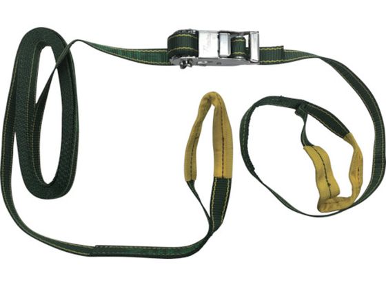 ユタカメイク ベルト荷締機コブラ 25mm×4.5m×1m シボリ縫製