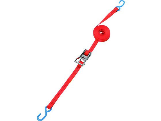 TRUSCO ベルト荷締機ワイドハンドル 25mm幅 150kg Sフック