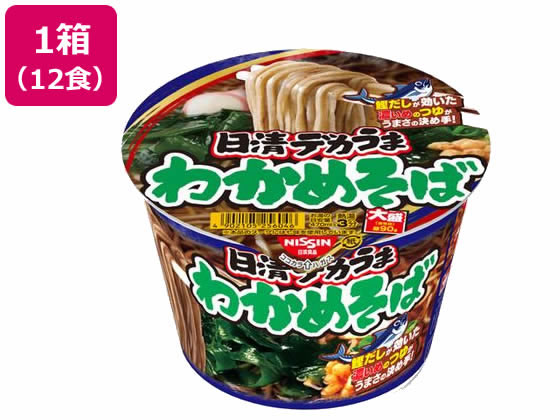 日清食品 日清デカうま わかめそば106g12食 日清食品 日清デカうま わかめそば106g12食