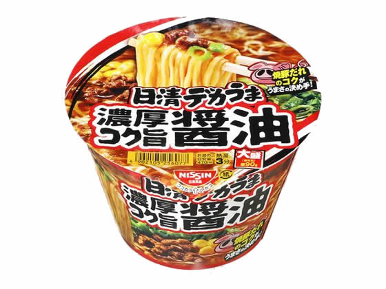 日清食品 日清デカうま 濃厚コク旨醤油 116g 日清食品 日清デカうま 濃厚コク旨醤油 116g