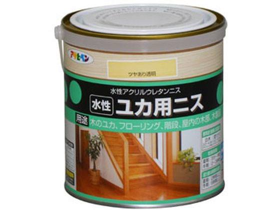 アサヒペン 水性ユカ用ニス 0.7L ツヤあり透明