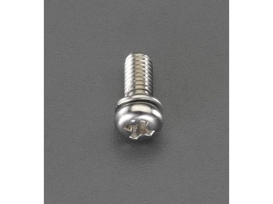 エスコ 鍋頭セムス小ねじ ステンレス P=2 20本 M3×16mm