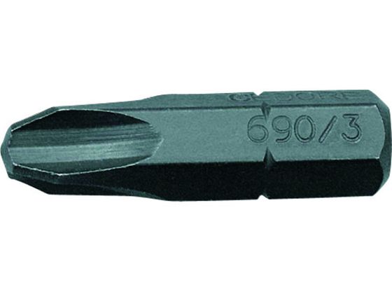 GEDORE スクリュードライバービット 690 1/4 PH2 50mm 6541400 GEDORE スクリュードライバービット 690 1/4 PH2 50mm 6541400