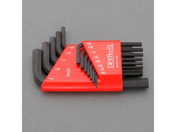 エスコ Hexagon キーレンチ 13本組 0.05"-3/8" EA573BE-30 エスコ Hexagon キーレンチ 13本組 0.05"-3/8" EA573BE-30