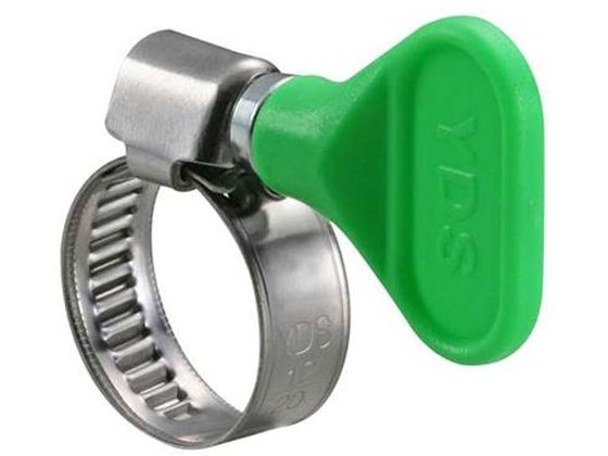 エスコ 手締めホースクランプ ステンレス製 2個 90-110mm EA463HB-56