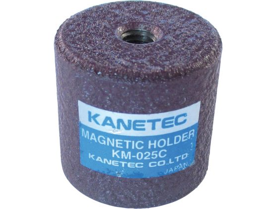 カネテック 永磁ホルダ ネオジム磁石 外径26mm 円形・ねじ穴あり