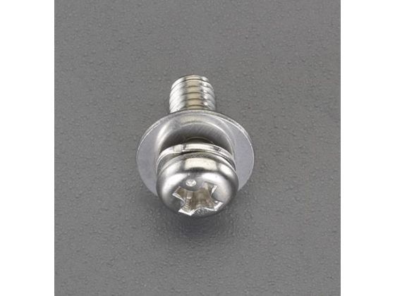 エスコ 鍋頭セムス小ねじ ステンレス P=3 10本 M5×16mm