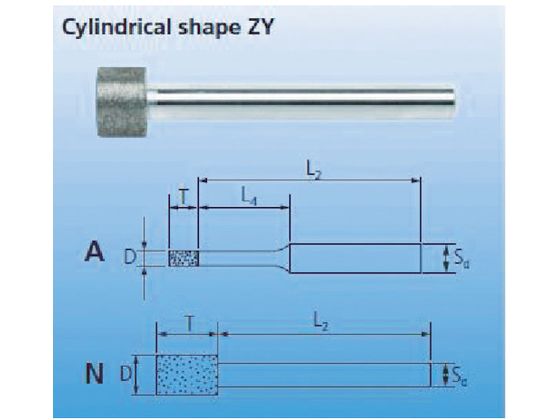 PFERD ダイヤモンドインターナルバー 6mm軸 120 DZY-N8.0-119273 PFERD ダイヤモンドインターナルバー 6mm軸 120 DZY-N8.0-119273