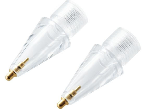 エレコム Apple Pencil 交換ペン先 1mm クリア P-TIPAP04CR