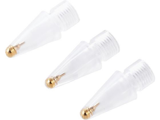 エレコム Apple Pencil 交換ペン先 1.8mm クリア P-TIPAPY01CR エレコム Apple Pencil 交換ペン先 1.8mm クリア P-TIPAPY01CR