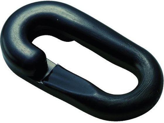 TRUSCO プラチェーンジョイント 黒 6mm (2個入) TCJ6BK