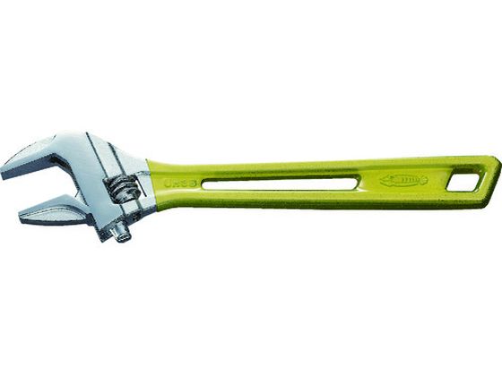 エビ ハイブリッドモンキーレンチ スケルトン イエロー 245mm UM36Y エビ ハイブリッドモンキーレンチ スケルトン イエロー 245mm UM36Y