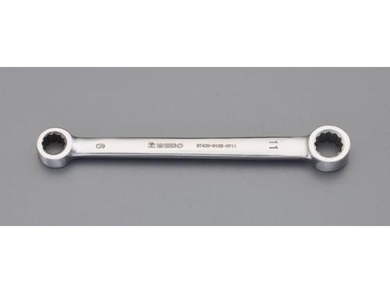 エスコ 両口めがねレンチ ステンレス製 14×17mm EA616BS-5 エスコ 両口めがねレンチ ステンレス製 14×17mm EA616BS-5