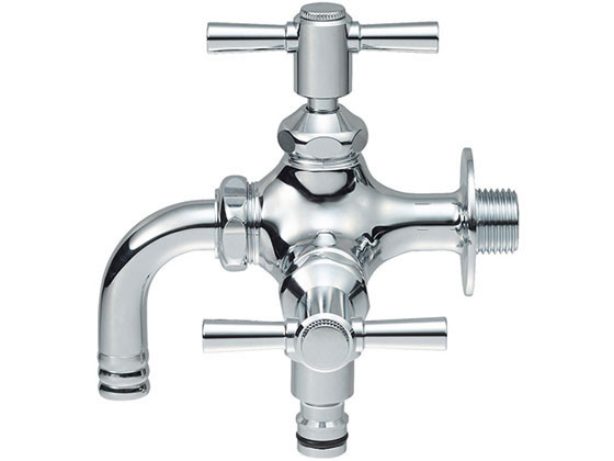 SANEI 散水用二口噴水栓 F126YV-13