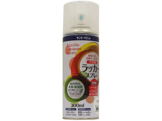 サンデーペイント アクリルラッカースプレー とうめい 300mL #20019P