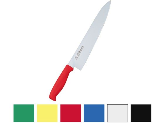 藤次郎 TOJIROカラー 牛刀 270mm レッド F-168R 131071