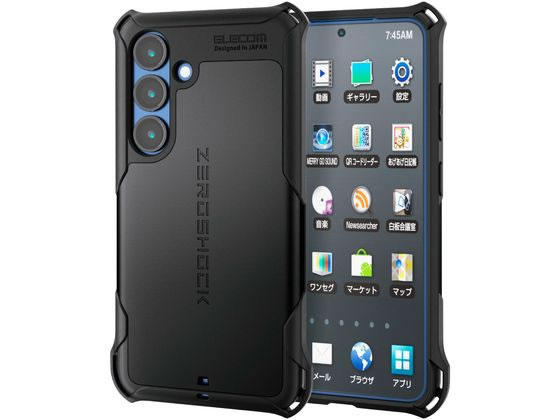 エレコム GalaxyS25SC-51F ZEROSHOCKケース 黒 PM-G251ZEROBK エレコム GalaxyS25SC-51F ZEROSHOCKケース 黒 PM-G251ZEROBK