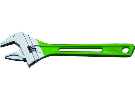 エビ ハイブリッドモンキーレンチ スケルトン グリーン 300mm UM46G エビ ハイブリッドモンキーレンチ スケルトン グリーン 300mm UM46G