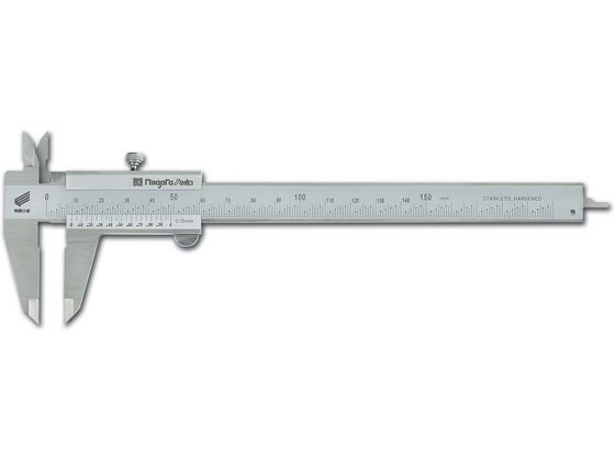 新潟精機 シルバーM型ノギス 快段目盛 150mm GVC-15KD