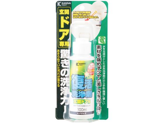 カンペハピオ 復活洗浄剤 玄関ドア用 100ml カンペハピオ 復活洗浄剤 玄関ドア用 100ml
