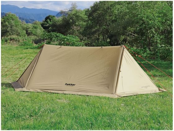 【CAPTAIN STAG】Trekker ソロベースUV カーキ 新品未使用 キャプテンスタッグ トレッカー キャンプベースソロUV カーキ UA