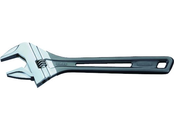 エビ ハイブリッドモンキーレンチ スケルトン スモーク 300mm UM46S エビ ハイブリッドモンキーレンチ スケルトン スモーク 300mm UM46S