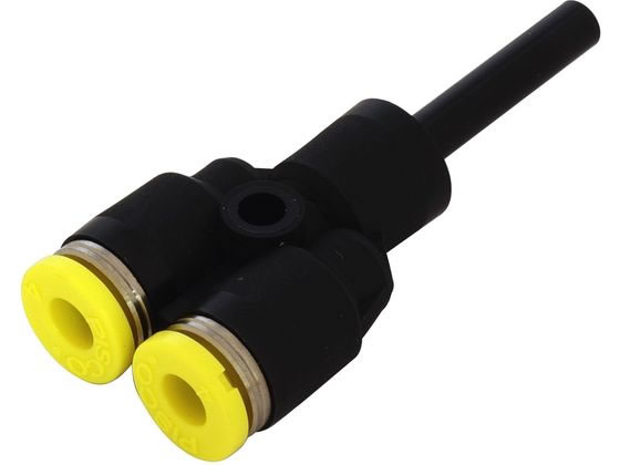 新潟精機 チューブ用ワンタッチ継手 ブランチユニオンY PYJ4 新潟精機 チューブ用ワンタッチ継手 ブランチユニオンY PYJ4