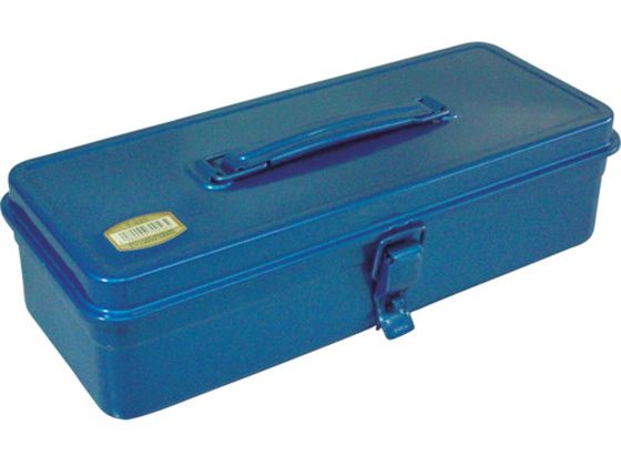TRUSCO トランク型工具箱 333×137×96.5 ブルー T-320