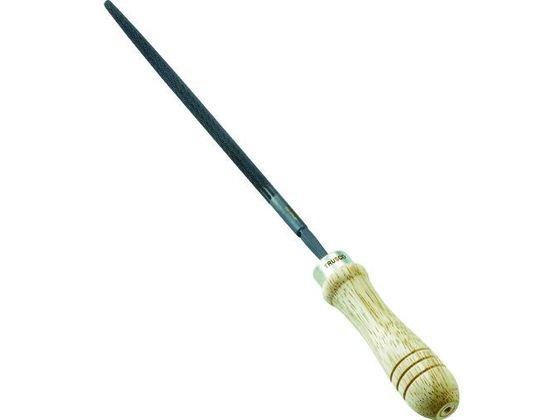 TRUSCO 鉄工用ヤスリ 木柄付 丸 中目 刃長150 TMA150-02-S TRUSCO 鉄工用ヤスリ 木柄付 丸 中目 刃長150 TMA150-02-S