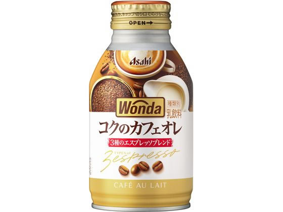 アサヒ飲料 ワンダ コクの深味 カフェオレ ボトル缶260g アサヒ飲料 ワンダ コクの深味 カフェオレ ボトル缶260g