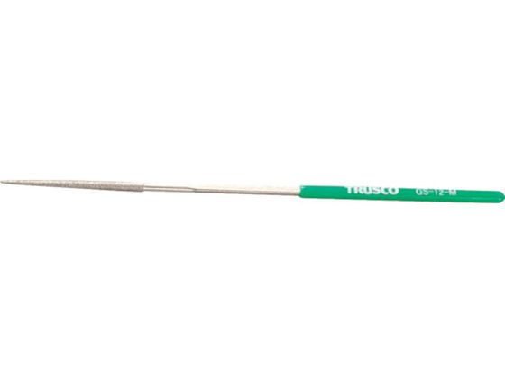TRUSCO ダイヤモンドヤスリ 精密用 12本組 丸 GS-12-M TRUSCO ダイヤモンドヤスリ 精密用 12本組 丸 GS-12-M