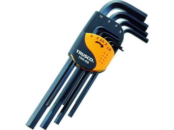 TRUSCO 六角棒レンチセット 標準タイプ 9本組 TRR-9S TRUSCO 六角棒レンチセット 標準タイプ 9本組 TRR-9S